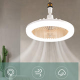 Maxbell Ceiling Fan Lights E27 Fan Light for Bedroom Dining Room Office Yellow
