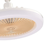 Maxbell Ceiling Fan Lights E27 Fan Light for Bedroom Dining Room Office Yellow