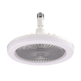 Maxbell Ceiling Fan Lights E27 Fan Light for Bedroom Dining Room Office Gray