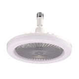 Maxbell Ceiling Fan Lights E27 Fan Light for Bedroom Dining Room Office Gray