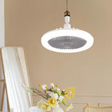 Maxbell Ceiling Fan Lights E27 Fan Light for Bedroom Dining Room Office Gray