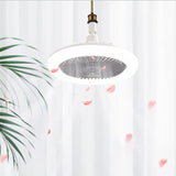 Maxbell Ceiling Fan Lights E27 Fan Light for Bedroom Dining Room Office Gray