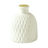 Maxbell Flower Vase Gift Art Crafts Plastic Vase for Centerpiece Desktop Living Room White