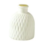 Maxbell Flower Vase Gift Art Crafts Plastic Vase for Centerpiece Desktop Living Room White