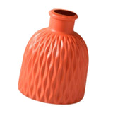 Maxbell Flower Vase Gift Art Crafts Plastic Vase for Centerpiece Desktop Living Room Pink