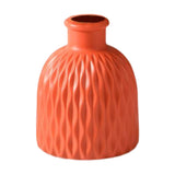 Maxbell Flower Vase Gift Art Crafts Plastic Vase for Centerpiece Desktop Living Room Pink