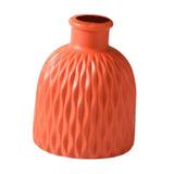 Maxbell Flower Vase Gift Art Crafts Plastic Vase for Centerpiece Desktop Living Room Pink