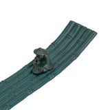 Maxbell Incense Holder Fisherman Raft Boat Incense Burner for Meditation Bedroom SPA Green