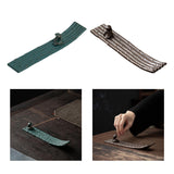 Maxbell Incense Holder Fisherman Raft Boat Incense Burner for Meditation Bedroom SPA Green