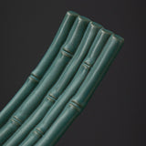 Maxbell Incense Holder Fisherman Raft Boat Incense Burner for Meditation Bedroom SPA Green