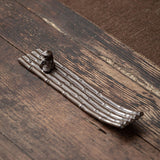Maxbell Incense Holder Fisherman Raft Boat Incense Burner for Meditation Bedroom SPA Brown