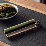 Maxbell Stick Incense Holder Creative Ceramic Incense Holder for Bar Dining Room SPA