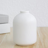 Maxbell 3 Pieces Ceramic Vase Aesthetic Bud Vase Nordic Porcelain Vases Desktop Vase White