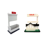 Maxbell Business Card Holder Professional Card Stand for Business Tabletop Reception Rectangle