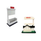 Maxbell Business Card Holder Professional Card Stand for Business Tabletop Reception Rectangle