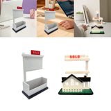 Maxbell Business Card Holder Professional Card Stand for Business Tabletop Reception Rectangle