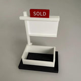 Maxbell Business Card Holder Professional Card Stand for Business Tabletop Reception Rectangle