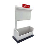 Maxbell Business Card Holder Professional Card Stand for Business Tabletop Reception Rectangle