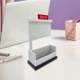 Maxbell Business Card Holder Professional Card Stand for Business Tabletop Reception Rectangle