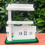 Maxbell Business Card Holder Professional Card Stand for Business Tabletop Reception Villa