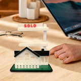 Maxbell Business Card Holder Professional Card Stand for Business Tabletop Reception Villa