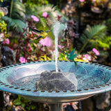 Maxbell Bird Bath Water Fountain Adjustable for Bird Bath for Pond Living Room