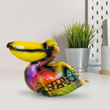 Maxbell Bird Statue Home Decor Resin Animal Sculpture for Bookshelf Office Indoor Style B
