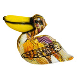 Maxbell Bird Statue Home Decor Resin Animal Sculpture for Bookshelf Office Indoor Style C