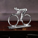Maxbell Sports Figure Statue Collectible Home Decor Figurine for Desktop Home Office Sports Bike