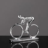 Maxbell Sports Figure Statue Collectible Home Decor Figurine for Desktop Home Office Sports Bike