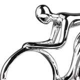 Maxbell Sports Figure Statue Collectible Home Decor Figurine for Desktop Home Office Sports Bike
