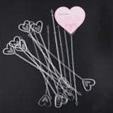 Maxbell 100Pcs card Holders Table Number Holder Florist Decor Menu Memo Clips