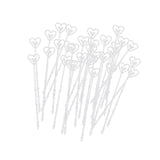 Maxbell 100Pcs card Holders Table Number Holder Florist Decor Menu Memo Clips