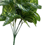 Maxbell Artificial Leaves Flower Arrangement Green Tropical Leaf Room