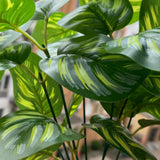 Maxbell Artificial Leaves Flower Arrangement Green Tropical Leaf Room