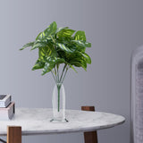 Maxbell Artificial Leaves Flower Arrangement Green Tropical Leaf Room