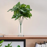 Maxbell Artificial Leaves Flower Arrangement Green Tropical Leaf Room