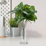 Maxbell Artificial Leaves Flower Arrangement Green Tropical Leaf Room