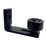 Maxbell Door Guide Black Rollers Adjustable Floor Guide for Indoor Home Office