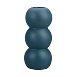 Maxbell Ceramic Vase Boho Elegant Modern Simple Flower Vase for Office Cabinet Party Dark Green