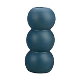 Maxbell Ceramic Vase Boho Elegant Modern Simple Flower Vase for Office Cabinet Party Dark Green