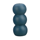 Maxbell Ceramic Vase Boho Elegant Modern Simple Flower Vase for Office Cabinet Party Dark Green
