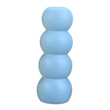 Maxbell Ceramic Vase Boho Elegant Modern Simple Flower Vase for Office Cabinet Party Sky Blue
