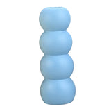 Maxbell Ceramic Vase Boho Elegant Modern Simple Flower Vase for Office Cabinet Party Sky Blue