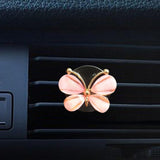 Maxbell Diffuser Office Living Room Bathroom Dining Room Car Air Freshener Vent Clip Pink 2.8x2.2cm