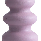 Maxbell Ceramic Flower Vase Modern Simple Flower Vase for Bedroom Party Dinner Table Violet 21cm