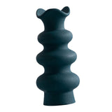 Maxbell Ceramic Flower Vase Modern Simple Flower Vase for Bedroom Party Dinner Table Green 21cm