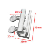 Maxbell Sliding Door Window Locks Round Handle Safety for Window Cabinet Living Room
