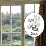 Maxbell Sliding Door Window Locks Round Handle Safety for Window Cabinet Living Room