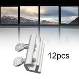 Maxbell Sliding Door Window Locks Round Handle Safety for Window Cabinet Living Room